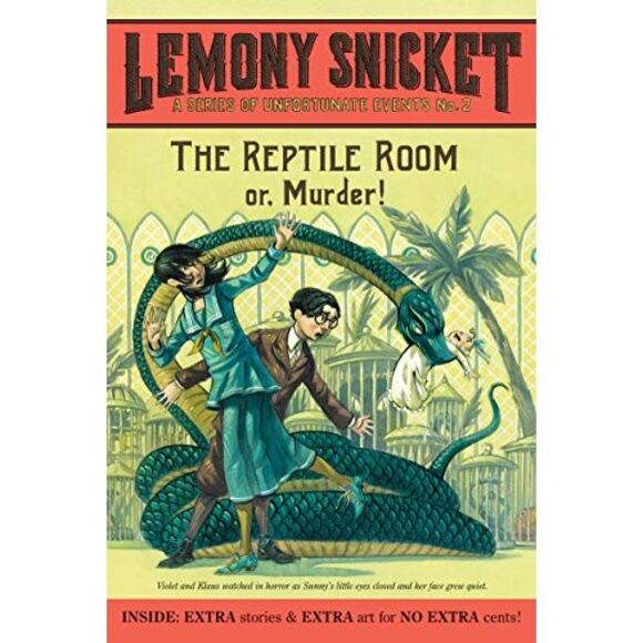 A Series of Unfortunate Events #2: The Reptile Room -- Lemony Snicket - Picture 2 of 2
